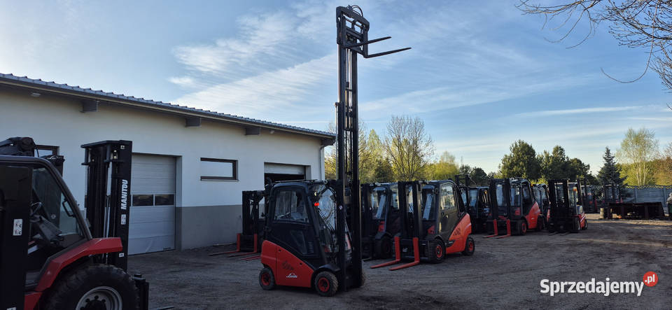 Linde H16T Triplex 462m 4 sekcje Małkinia Górna