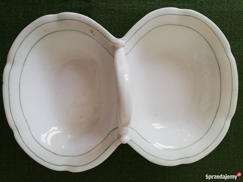 Kabaret Śląsk XIX wCT Wałbrzych Stary Zdrój Porcelana i szkło Ropa