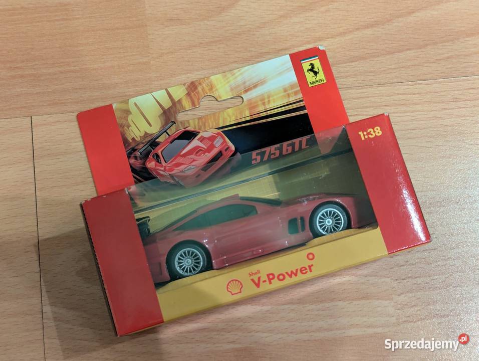Ferrari 575 GTC Shell 138 Model z dźwiękiem Gdynia