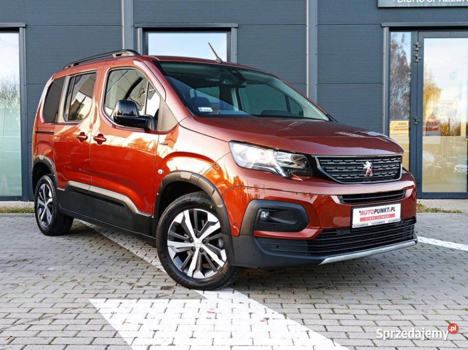 Peugeot Rifter 2020r SalonPL BLIS ACC Kam360 Kraków