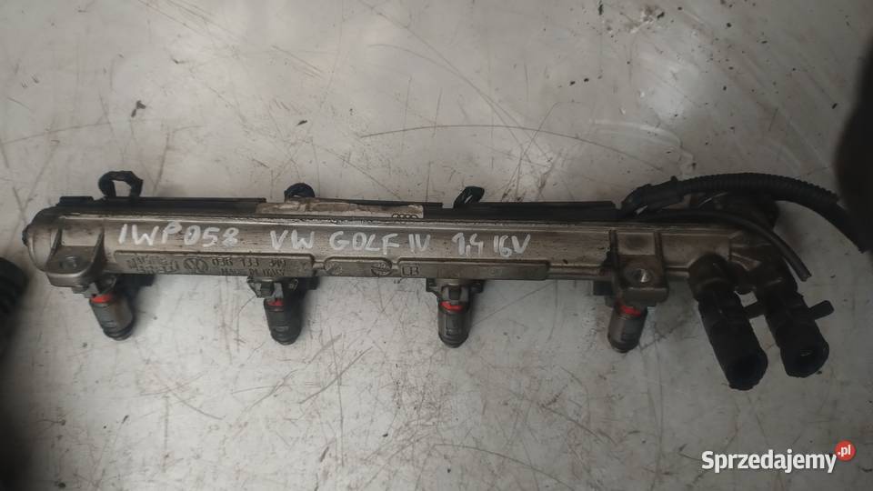 VW GOLF IV BORA LEON 14 16V listwa wtryskowa osobowe