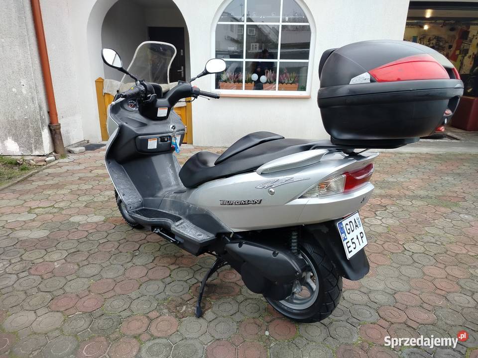 Suzuki Burgman 125 gaźnik stan srebrny Malbork