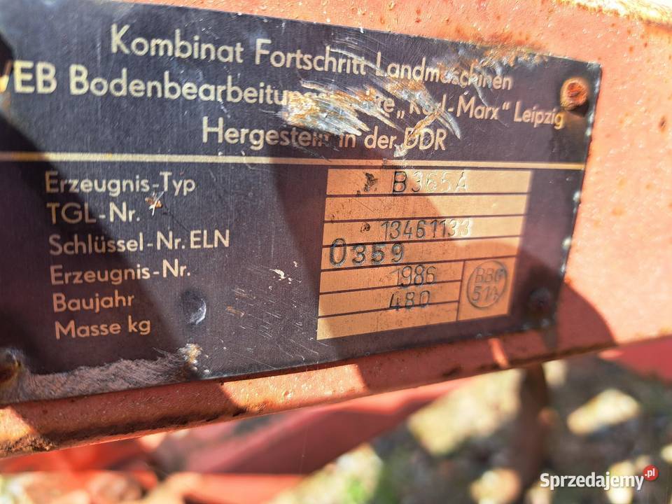 Gruber agregat scierniskowy bezorkowy 11 lap nieuszkodzony