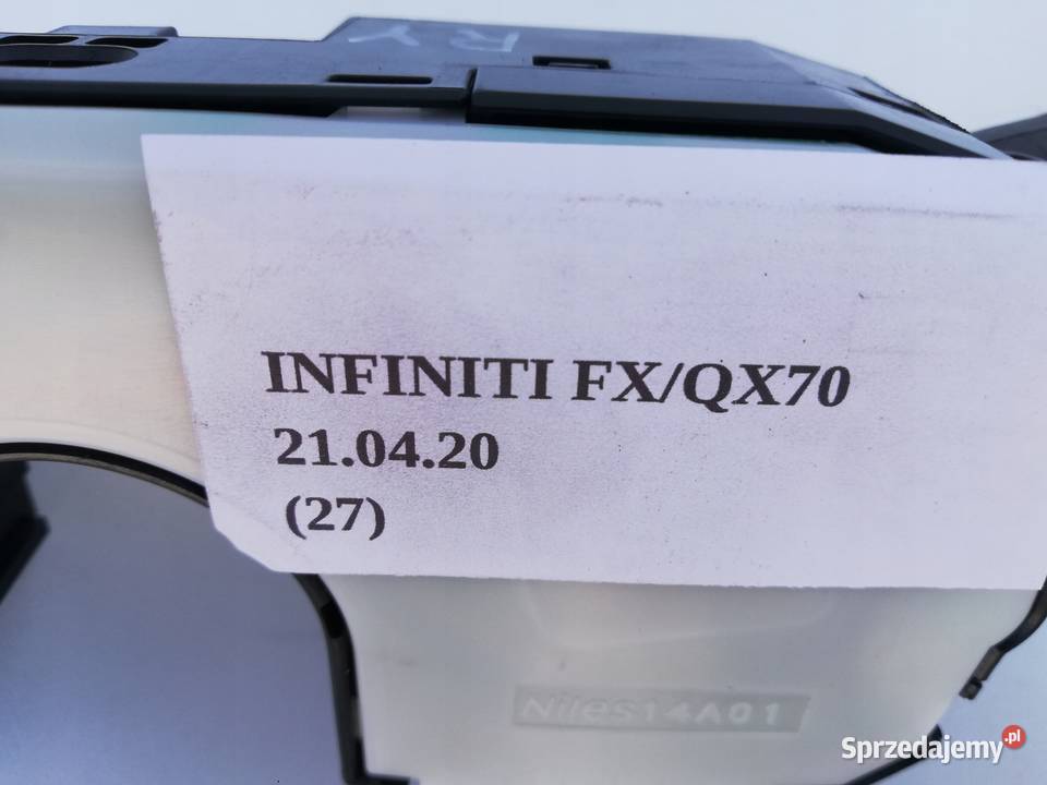 PRZEŁĄCZNIK ZESPOLONY ŚWIATEŁ INFINITI QX70 FX Nowy Tomyśl