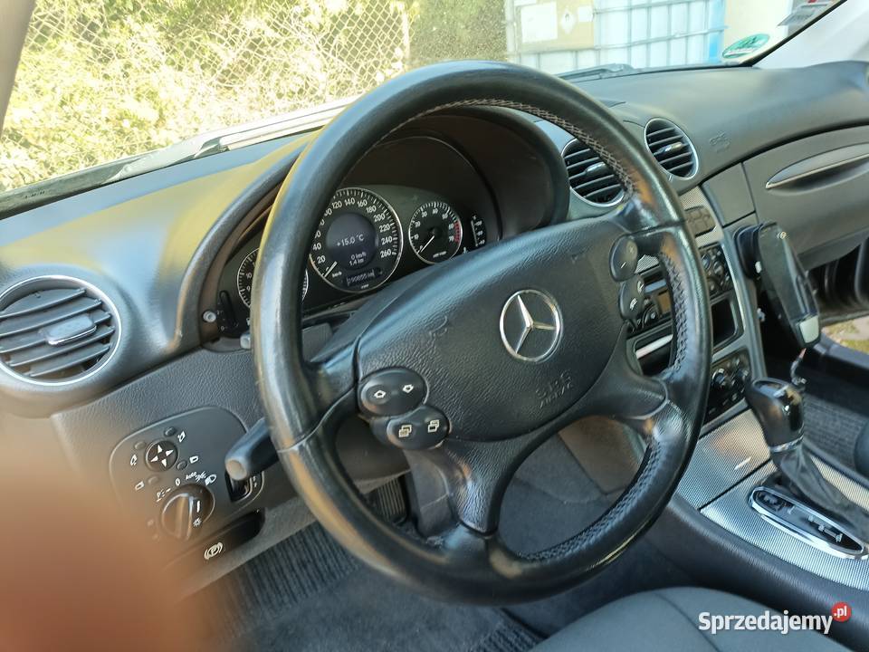 Mercedes Benz clk w 209 320 coupe 2003r Cekcyn