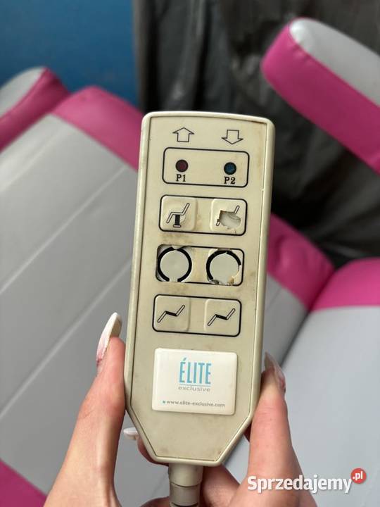 Fotel kosmetyczny elektryczny z regulacją nóg do dolnośląskie Kowary