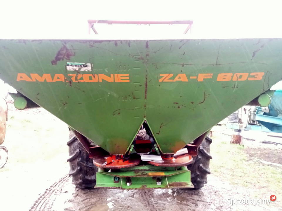 Rozsiewacz nawozów Amazone ZAF 603 Rolnictwo Zamość