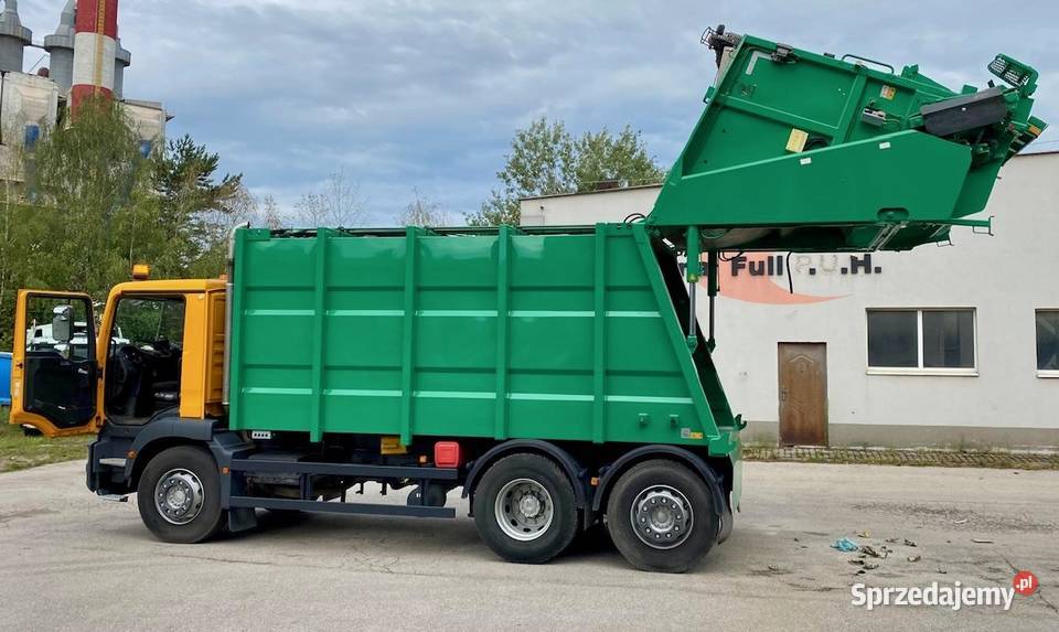 MAN TGM 26290 śmieciarka Manual ZOELLER 21m3 290KM