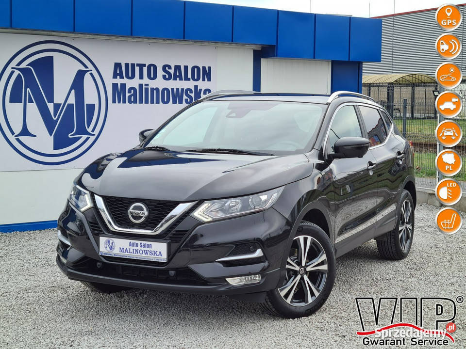Nissan Qashqai SzklanyDach Navi 2xPDC Kamera 360 centralny zamek Wągrowiec sprzedam