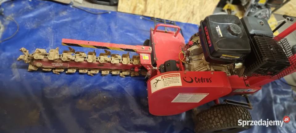 Sprzedam koparkę łańcuchowa cedrus 60 cm  głębokość  kopania  na 10 cm szer