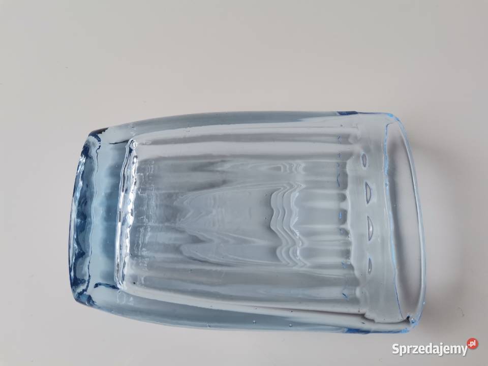 Stara przedwojenna unikatowa szklanka Porcelana i szkło śląskie Katowice