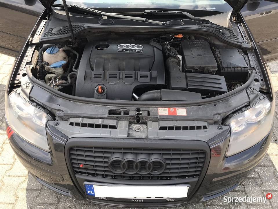 Grafitowe Audi A3 8p 20tdi 170 S Line Quattro elektryczne lusterka Jodłówka sprzedam