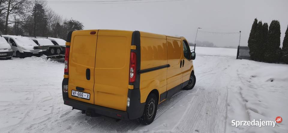 Trafic Long 20CDTI klima Euro 5 2014r Nie Vivaro