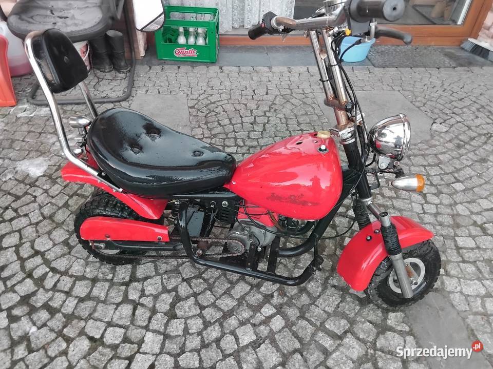 Mini pocket bike chopper spalinowy dzieci Konina sprzedam
