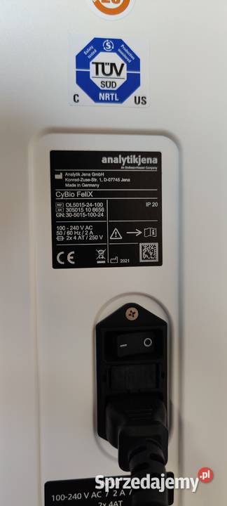 Stacja pipetująca z pipetami wyposażenie pomorskie Gdańsk sprzedam