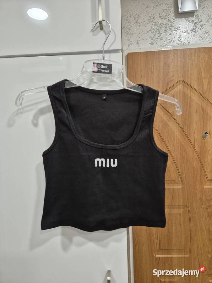 Top Miu Miu Rozmiar 38(M) Topy i koszulki opolskie Wołczyn