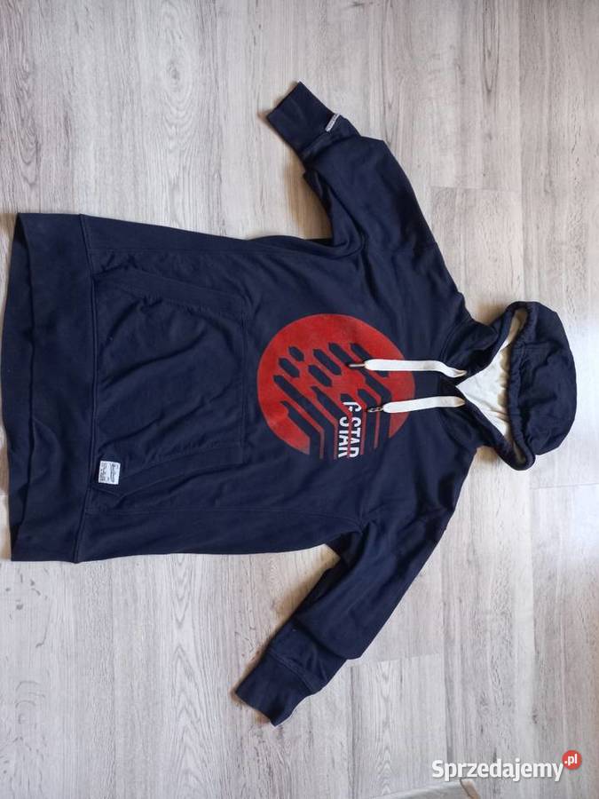 GStar Raw Bluza XXL Granatowa Streetwear Casual Rozmiar XXL Augustów