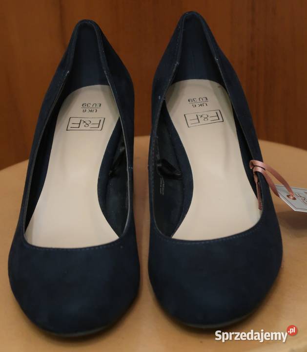 Damskie buty czółenka firmy FF 39 25cm mazowieckie Siedlce