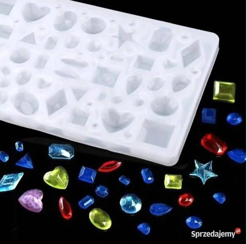Formy do żywicy silikonowe zestaw biżuteria Pozostałe Zamość