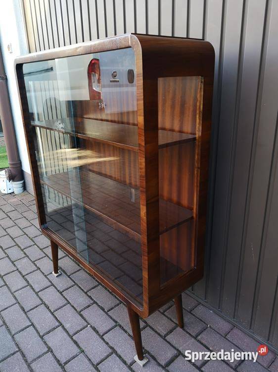 Witryna Biblioteka Serwantka ARTDECO Orzech Swarzędz