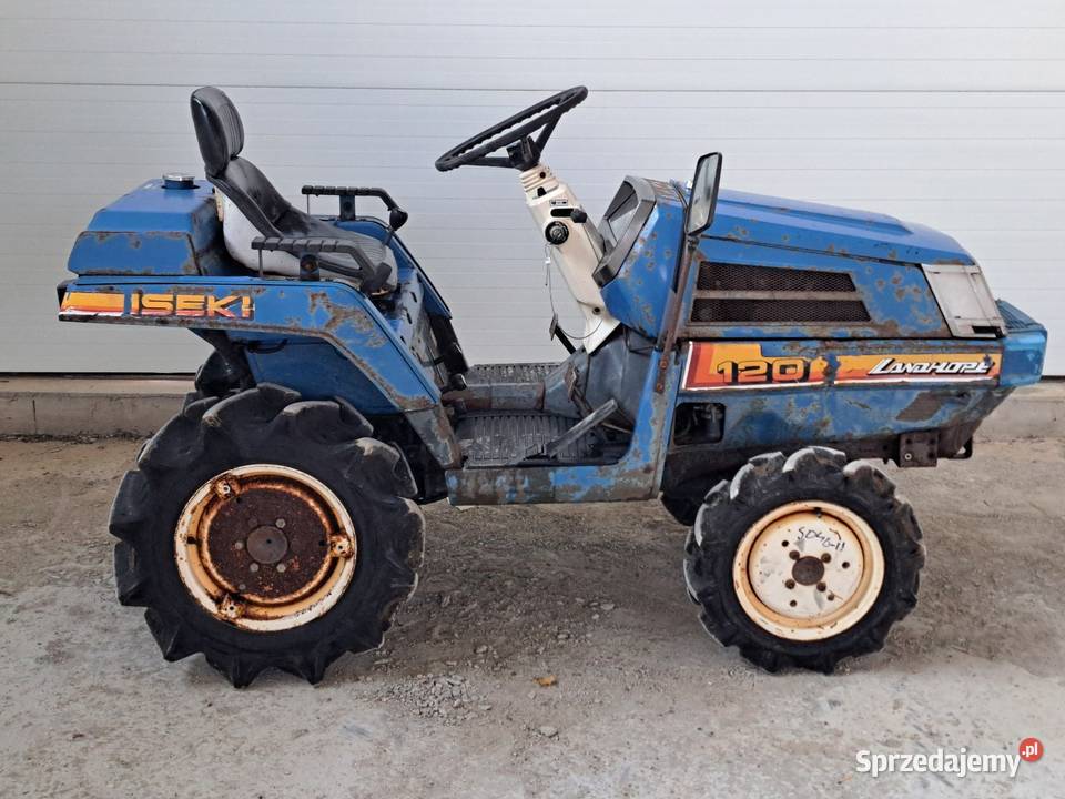 Traktorek traktor ISEKI TU120F 12 44 dolnośląskie Małuszyn