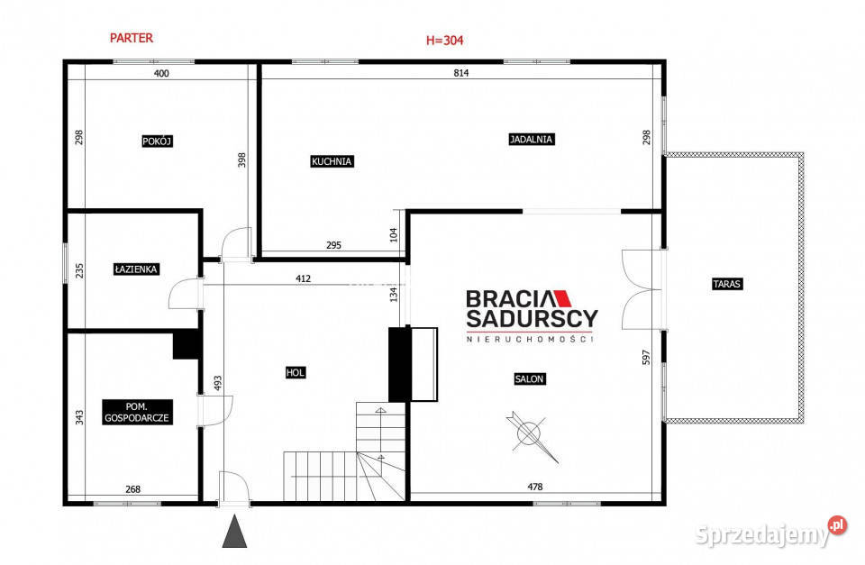 sprzedaży domu 322m2 Cholerzyn 322m2