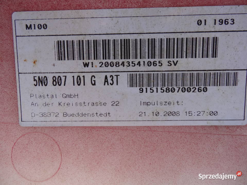 zderzak przód przedni vw tiguan opolskie Niemodlin sprzedam