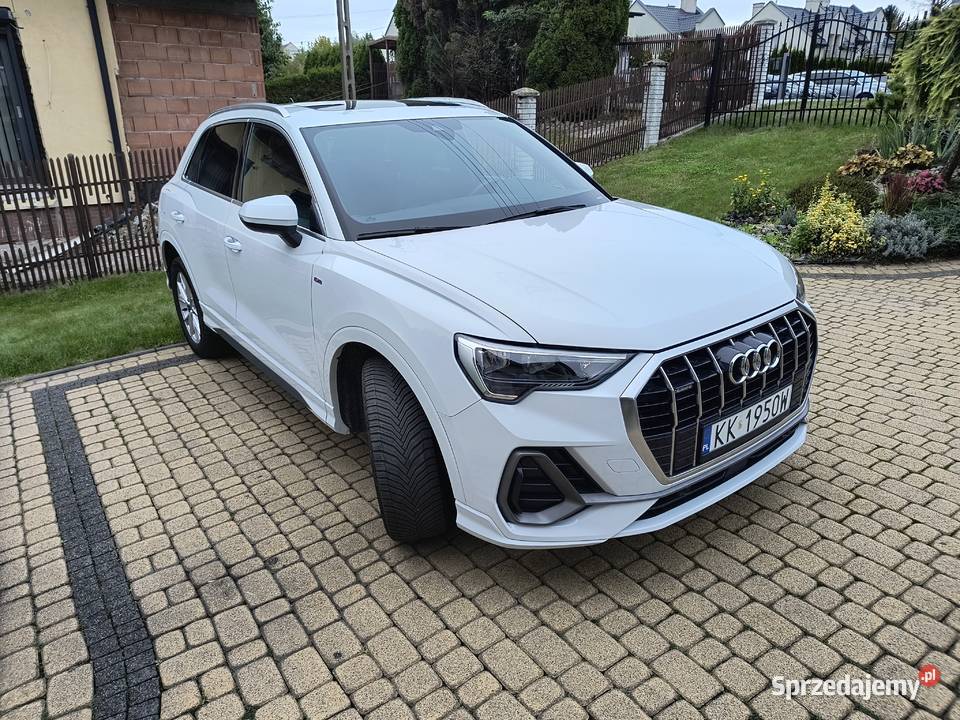 Śliczne mocne 45TFSI231 Audi Q3 Quatro SLine elektryczne szyby Kraków