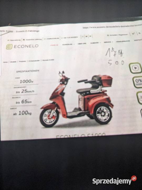 Skuter elektryczny świętokrzyskie Busko-Zdrój
