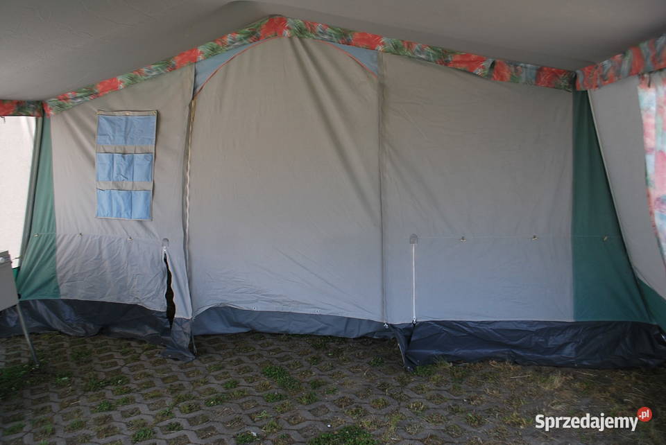 PRZYCZEPA KEMPINGOWA NAMIOTOWA ALPENKREUZER mazowieckie Grzebowilk