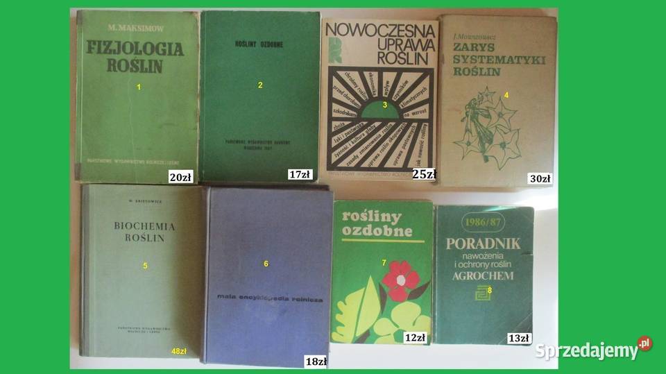 Botanika leśnaTomanek botanika rośliny biologia rolnictwo, nauki rolnicze Łódź