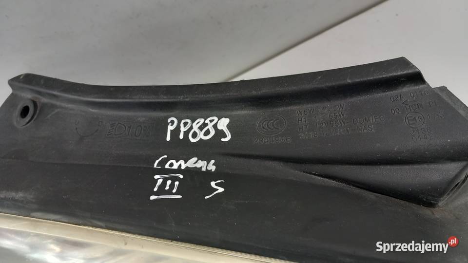 KIA CARENS III LAMPA PRZÓD PRAWA SOCZEWKA wielkopolskie Zbierkowo