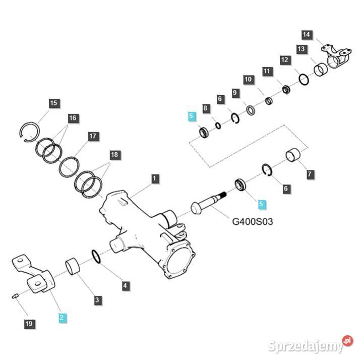 Podkładka dystansowa 109 x 95 x 010 mm LS MT335 Tajęcina
