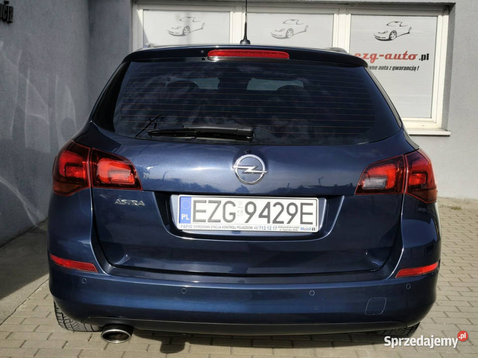 Opel Astra Zadbany serwis bogata wyposażenia J gniazdo USB Astra Zgierz