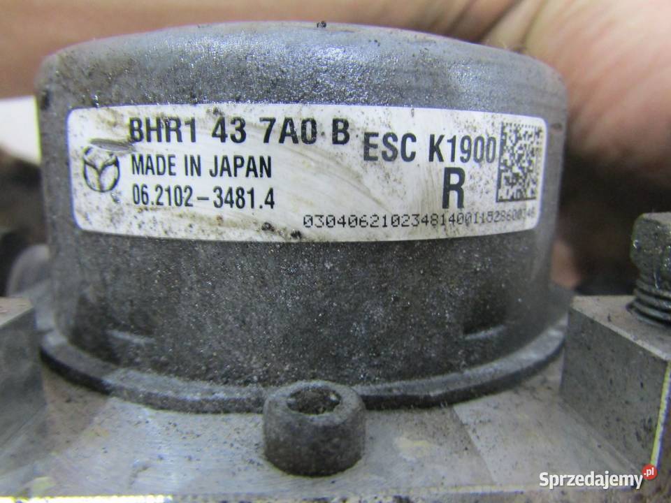 MODULATOR STEROWNIK POMPA ABS MAZDA 3 BM BN Pompy hamulcowe lubelskie