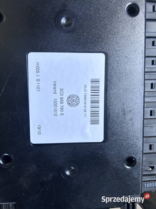 Moduł fotela kierowcy Passat b6 3c0959760e Grudziądz