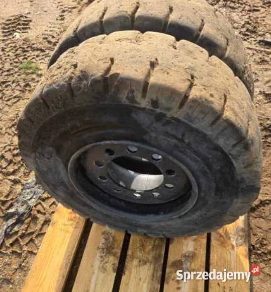 Linde 394 koła tylne 25015 z felgami Dywity