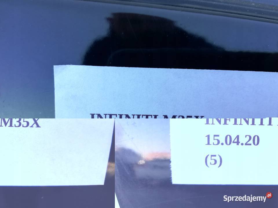 DRZWI PRZEDNIE PRAWE PASAŻERA GOŁE INFINITI M35X osobowe Nowy Tomyśl