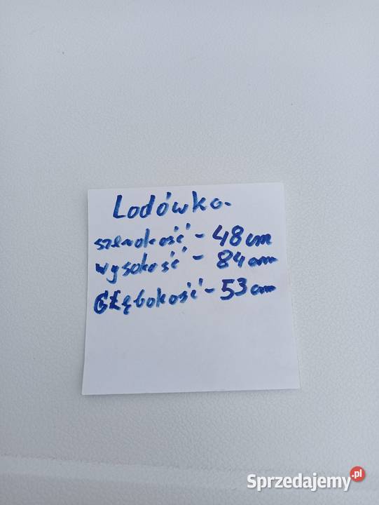 Lodówka z zamrażalnikiem 84x48x53 100stan Jaworzno