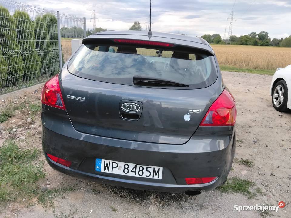 Kia ceed uszkodzony przód Płock