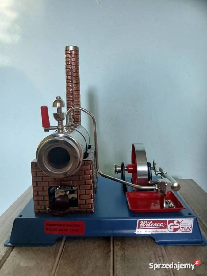 Kolekcjonerski model maszyny parowej Kraków