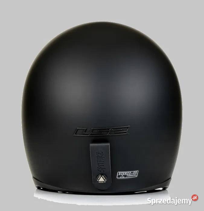 N247 Kask LS2 SPITFIRE Black Biały Otwarty Zabrze