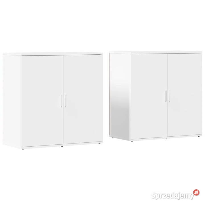 Szafki 2 białe 79x38x80 materiał drewnopochodny Warszawa