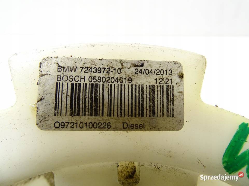 POMPKA POMPA PALIWA PŁYWAK BMW F30 F31 20 D N47 osobowe małopolskie