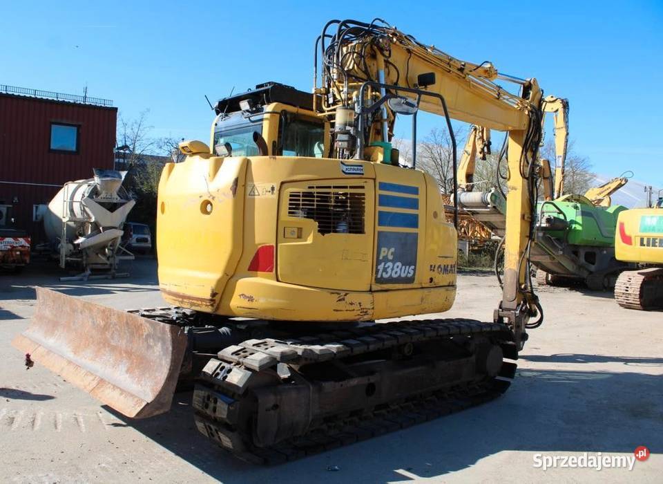 Koparka gasienicowa Komatsu PC138 IS10 bez Vatu mazowieckie Warszawa sprzedam
