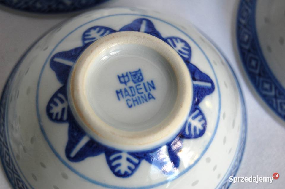 Chińska porcelanowa miska 7 porcelana ryżowa Lublin