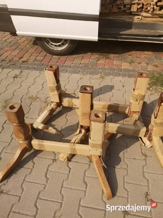 Dębowe nogi do ławy wielkopolskie Buk
