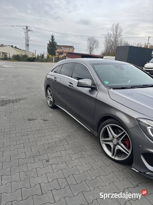 Mercedes CLA Shooting brake AMG LINĘ kurtyny powietrzne