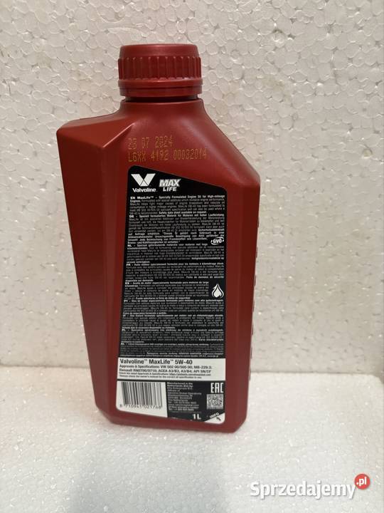 Olej valvoline 5w40 Poznań
