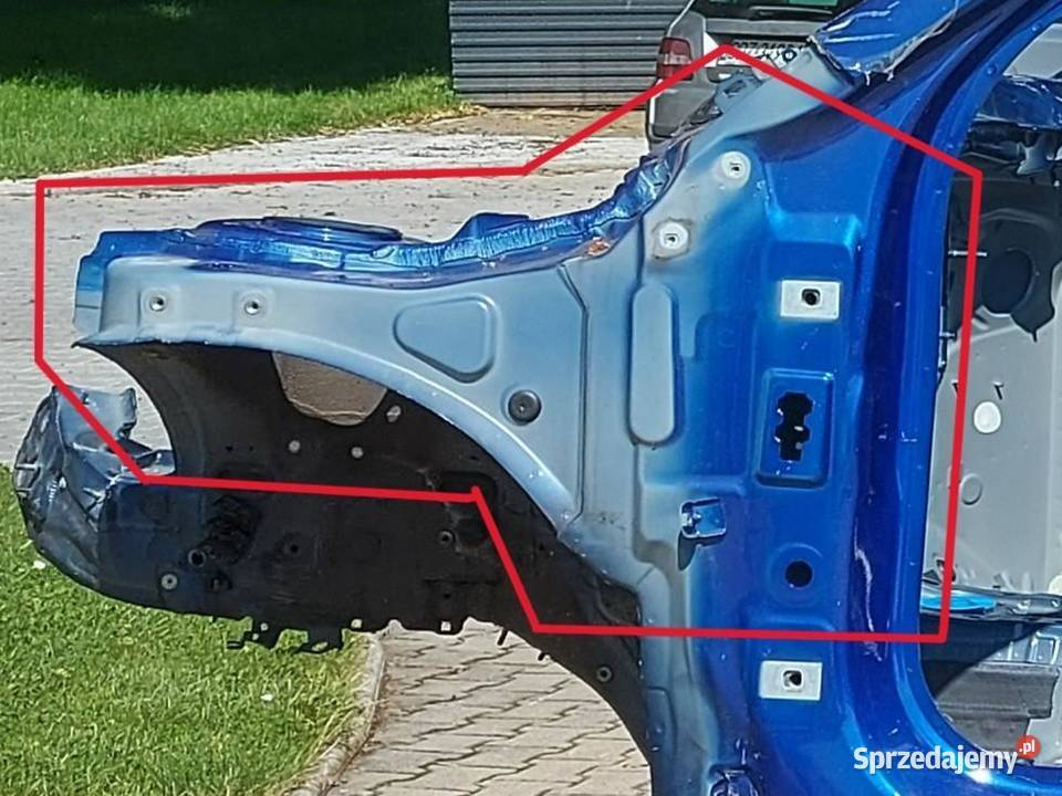 BMW iX1 X1 U11 ćwiartka fartuch kielich lewy osobowe